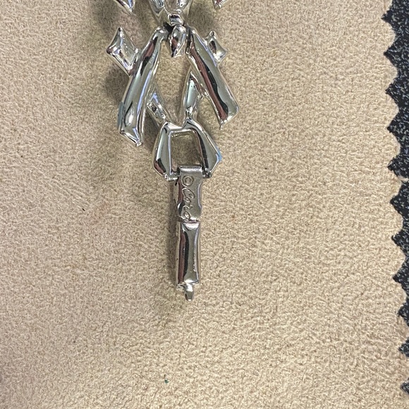 Coro Pegasus Blue Linked Vines 7.25  inch Bracelet - Picture 6 of 6